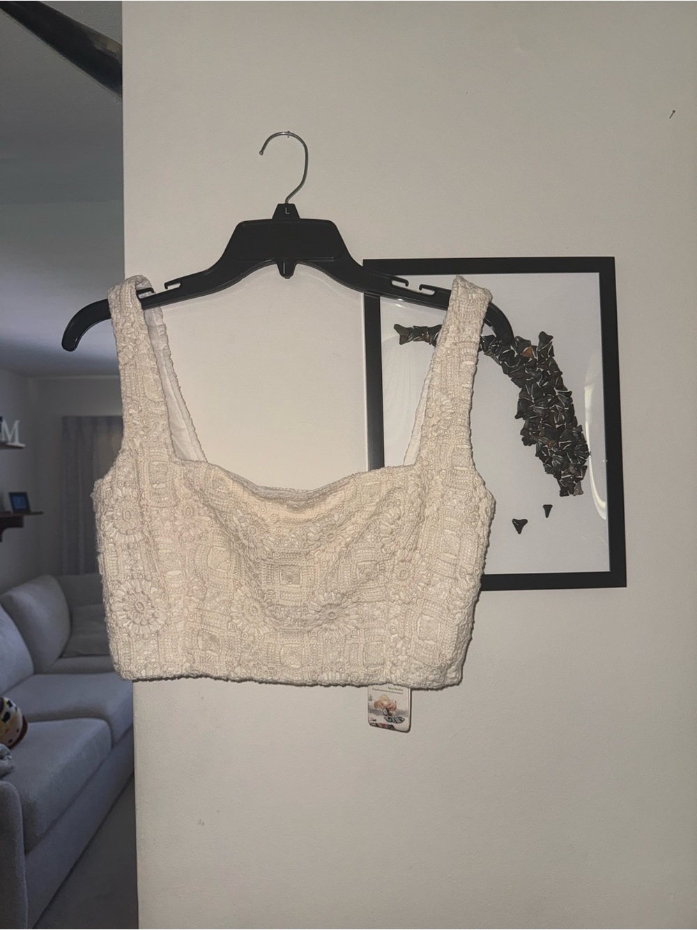 Agua Bendita Kosia Jardim Crop Top